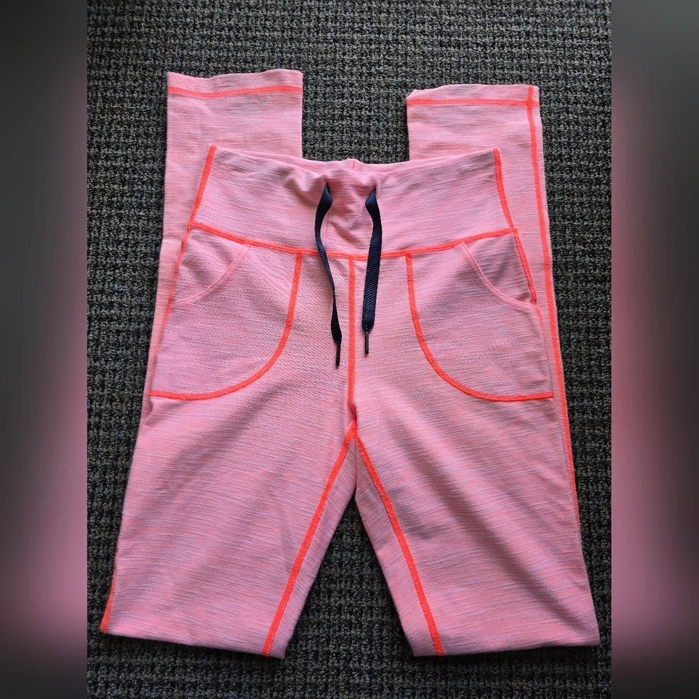 Lululemon Athletica Neon Pink Joggers